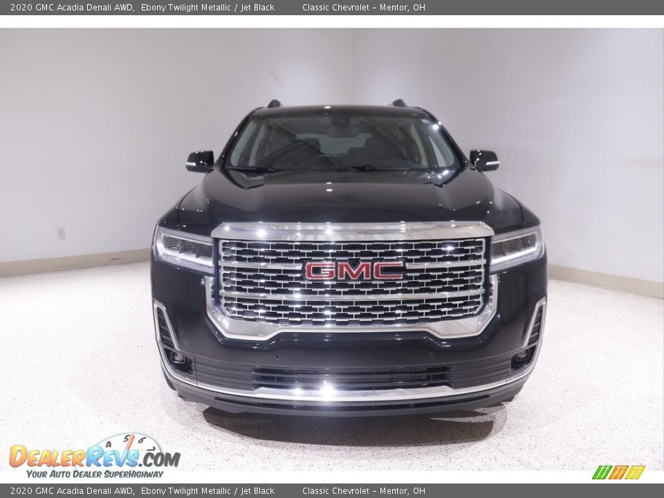 2020 GMC Acadia Denali AWD Ebony Twilight Metallic / Jet Black Photo #2