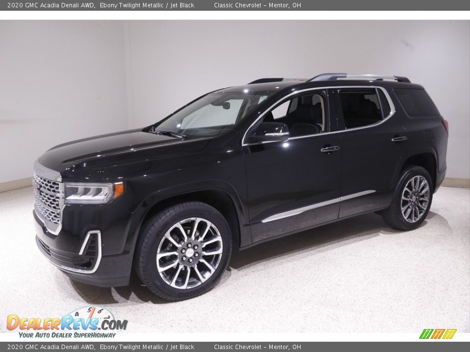 2020 GMC Acadia Denali AWD Ebony Twilight Metallic / Jet Black Photo #3