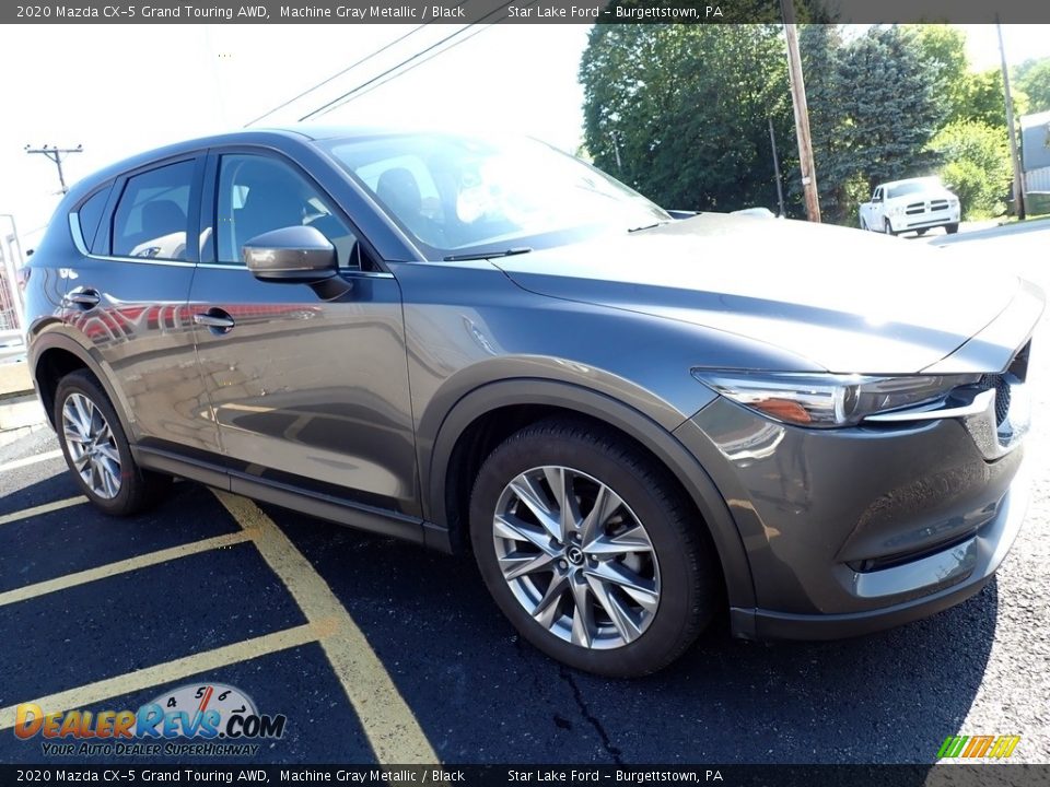 2020 Mazda CX-5 Grand Touring AWD Machine Gray Metallic / Black Photo #4
