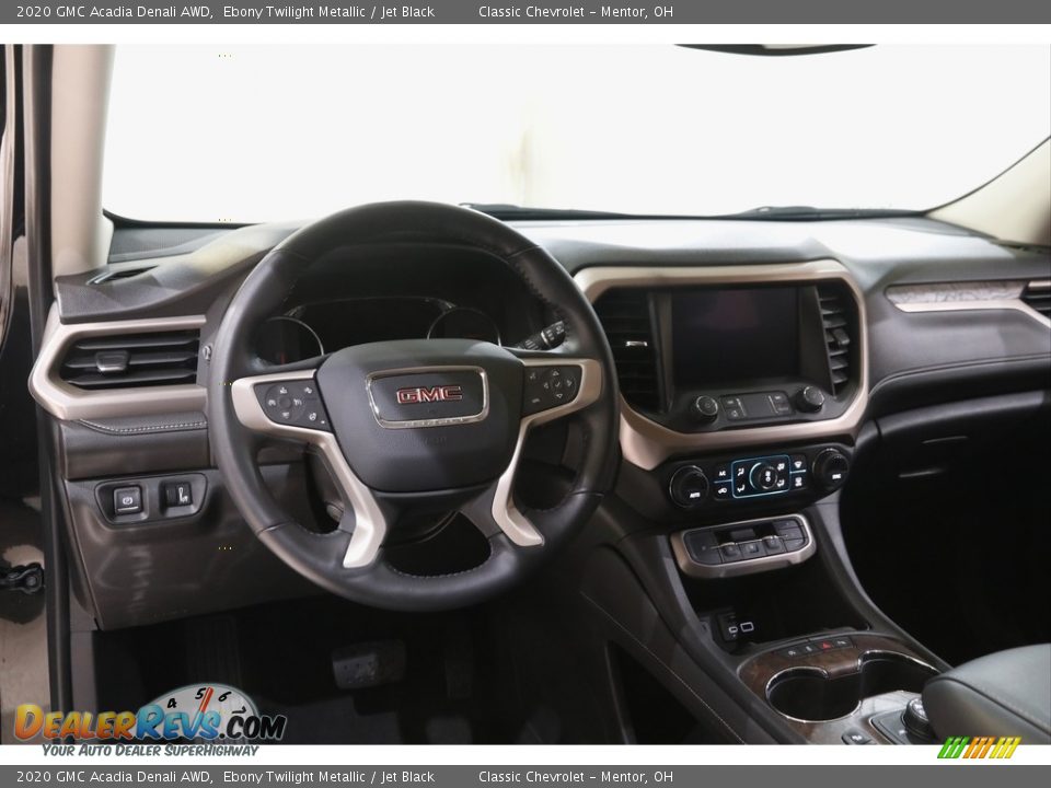 2020 GMC Acadia Denali AWD Ebony Twilight Metallic / Jet Black Photo #6