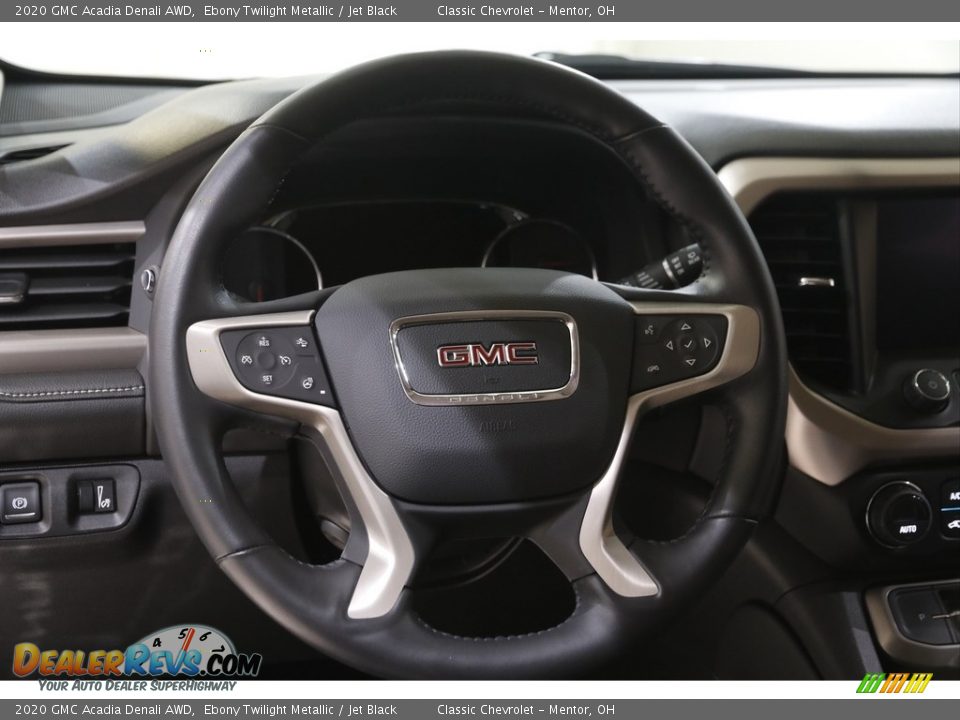 2020 GMC Acadia Denali AWD Ebony Twilight Metallic / Jet Black Photo #7