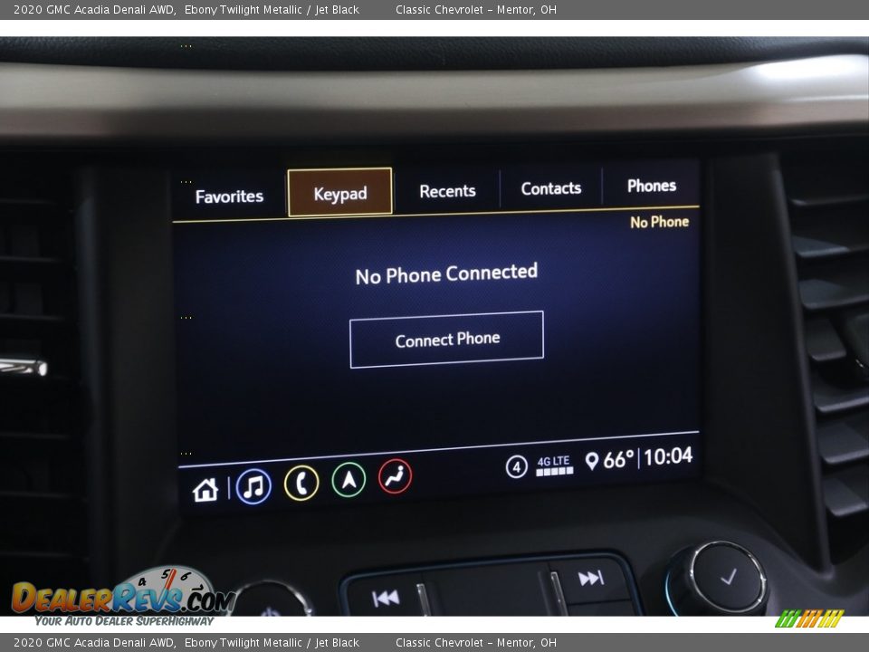 2020 GMC Acadia Denali AWD Ebony Twilight Metallic / Jet Black Photo #11