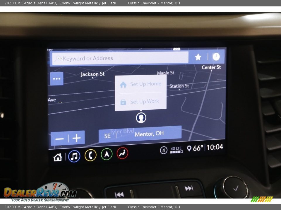 2020 GMC Acadia Denali AWD Ebony Twilight Metallic / Jet Black Photo #12