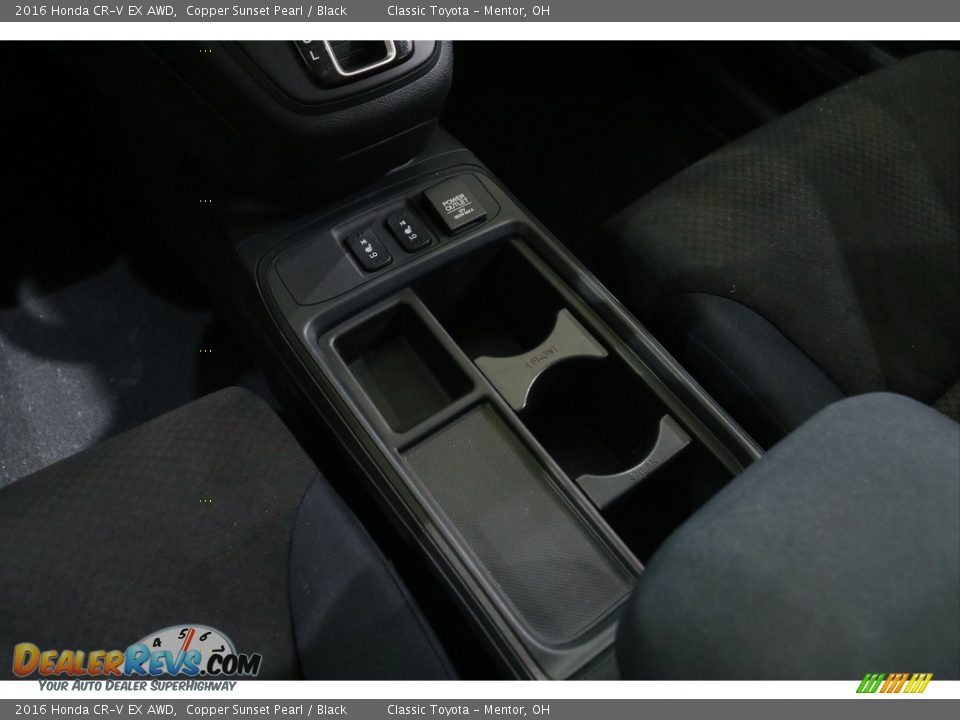 2016 Honda CR-V EX AWD Copper Sunset Pearl / Black Photo #16