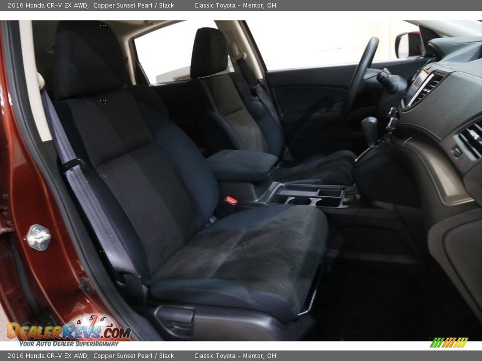 2016 Honda CR-V EX AWD Copper Sunset Pearl / Black Photo #17