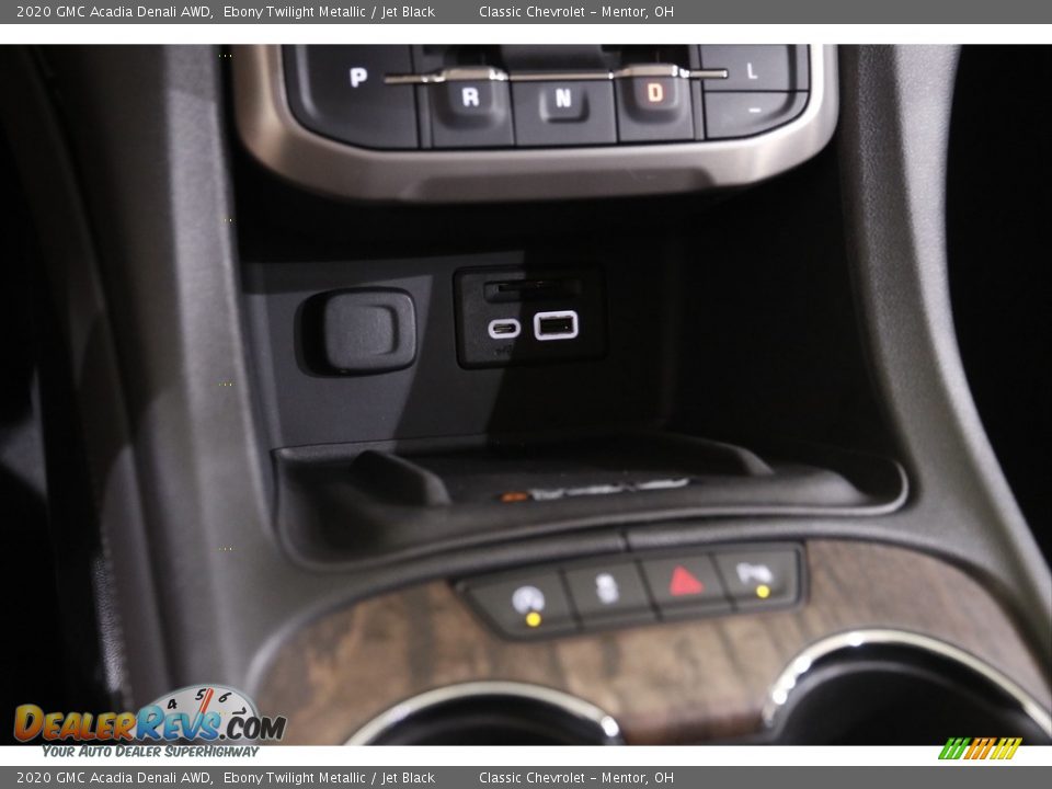 2020 GMC Acadia Denali AWD Ebony Twilight Metallic / Jet Black Photo #16