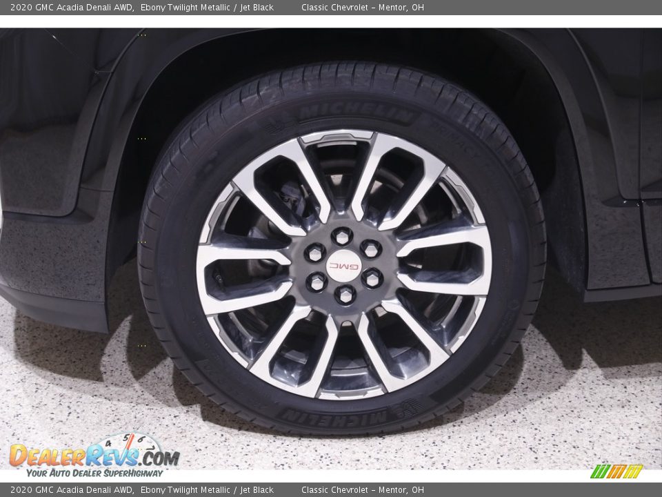 2020 GMC Acadia Denali AWD Ebony Twilight Metallic / Jet Black Photo #23