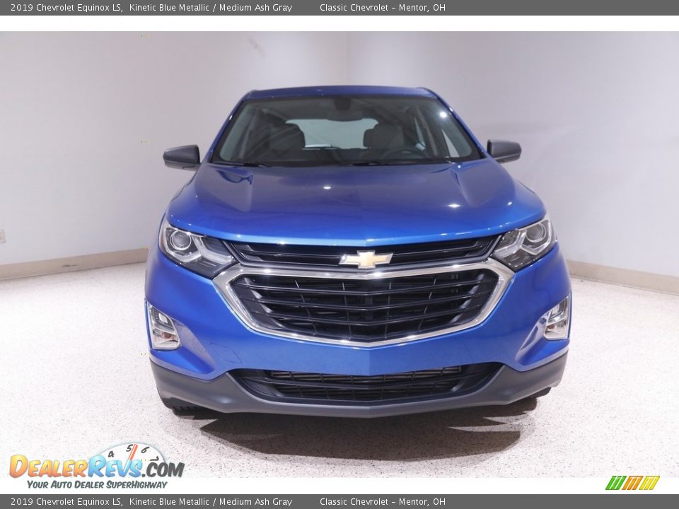 2019 Chevrolet Equinox LS Kinetic Blue Metallic / Medium Ash Gray Photo #2