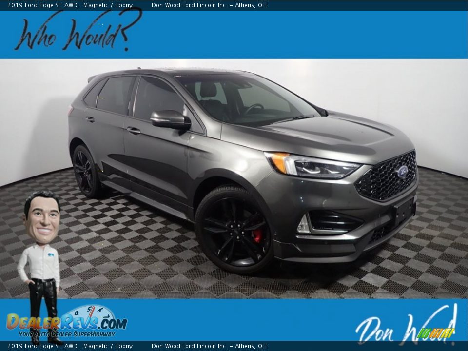 2019 Ford Edge ST AWD Magnetic / Ebony Photo #1