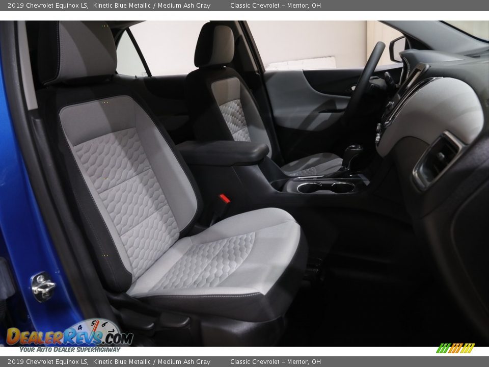 2019 Chevrolet Equinox LS Kinetic Blue Metallic / Medium Ash Gray Photo #14