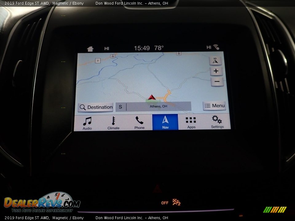 2019 Ford Edge ST AWD Magnetic / Ebony Photo #3