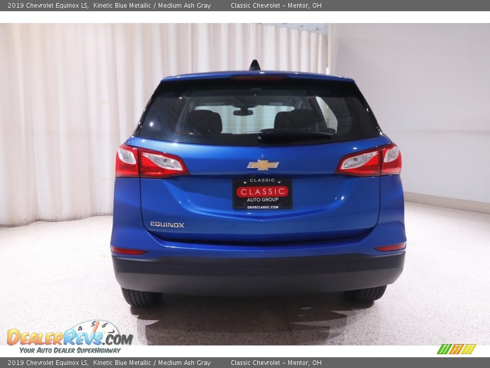 2019 Chevrolet Equinox LS Kinetic Blue Metallic / Medium Ash Gray Photo #17