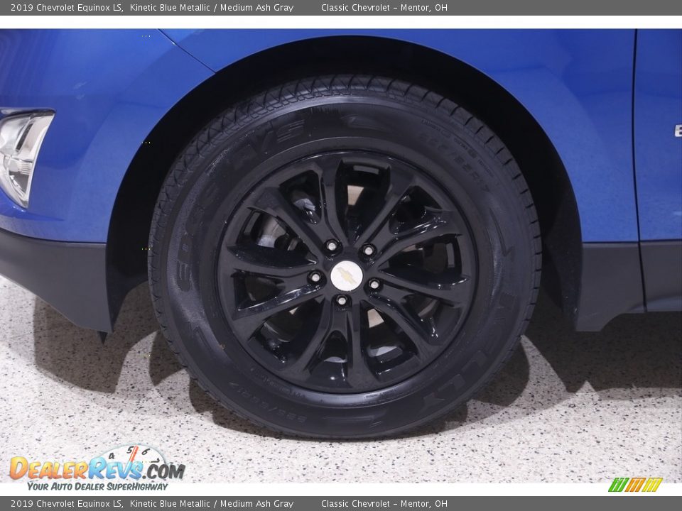 2019 Chevrolet Equinox LS Kinetic Blue Metallic / Medium Ash Gray Photo #19