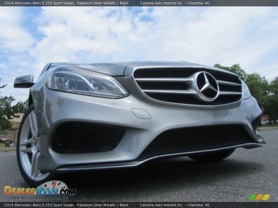 2014 Mercedes-Benz E 350 Sport Sedan Paladium Silver Metallic / Black Photo #1