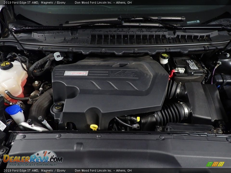 2019 Ford Edge ST AWD Magnetic / Ebony Photo #8