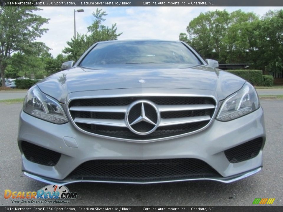 2014 Mercedes-Benz E 350 Sport Sedan Paladium Silver Metallic / Black Photo #4