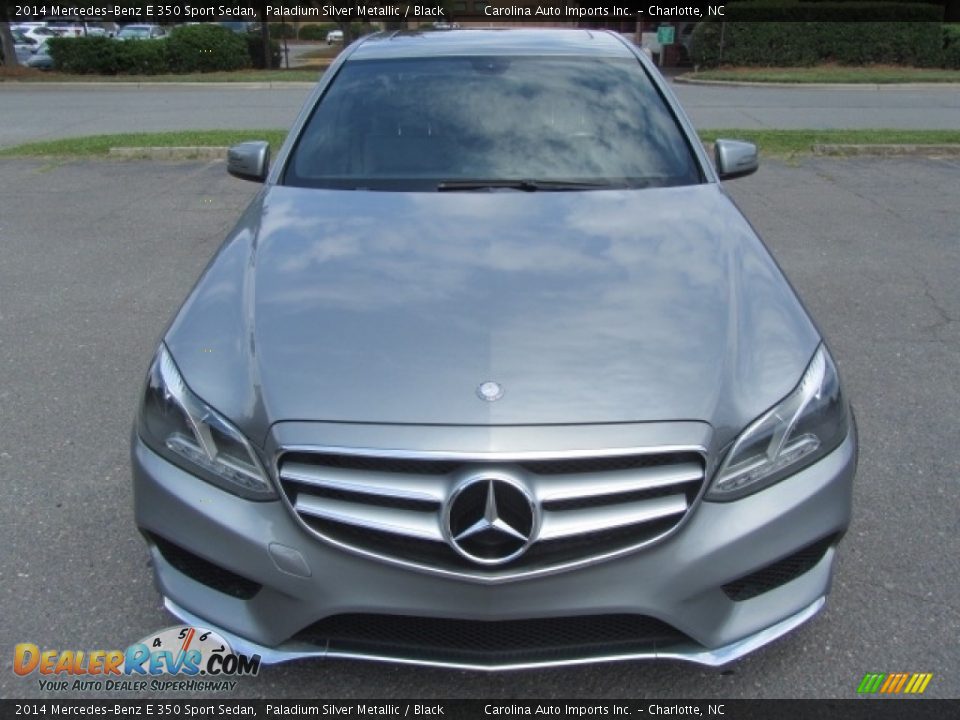 2014 Mercedes-Benz E 350 Sport Sedan Paladium Silver Metallic / Black Photo #5