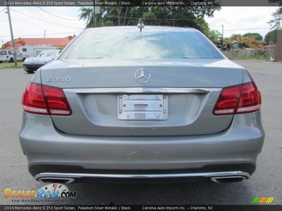 2014 Mercedes-Benz E 350 Sport Sedan Paladium Silver Metallic / Black Photo #9