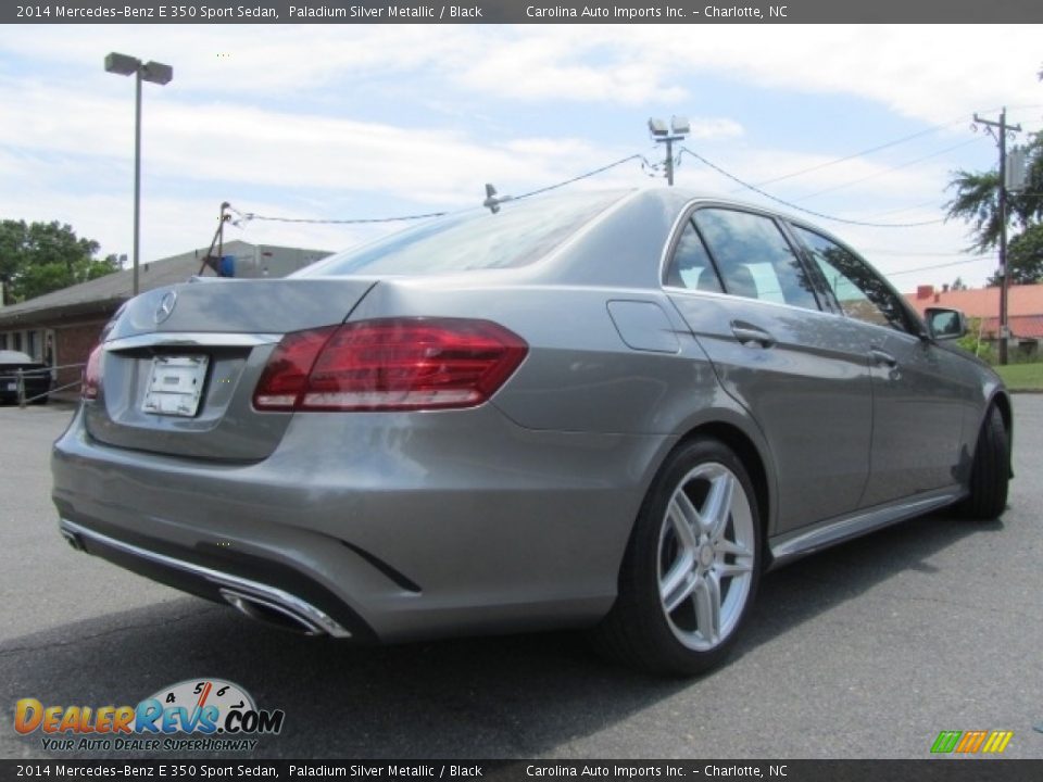 2014 Mercedes-Benz E 350 Sport Sedan Paladium Silver Metallic / Black Photo #10