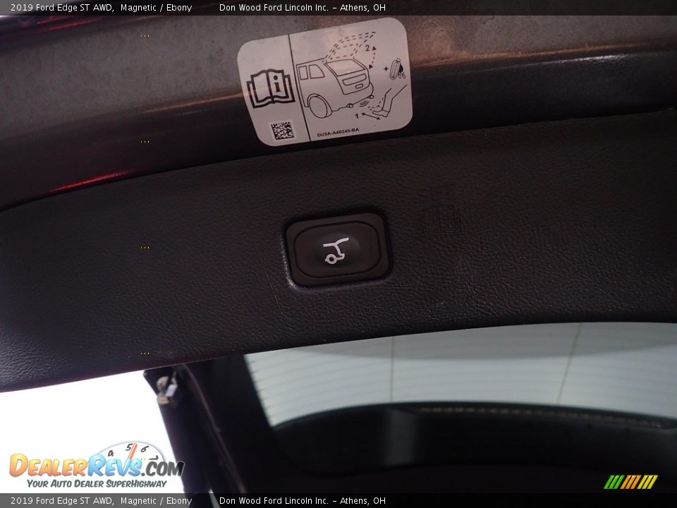 2019 Ford Edge ST AWD Magnetic / Ebony Photo #16