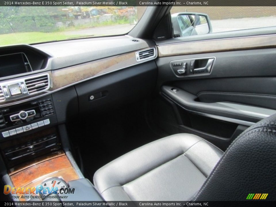 2014 Mercedes-Benz E 350 Sport Sedan Paladium Silver Metallic / Black Photo #14