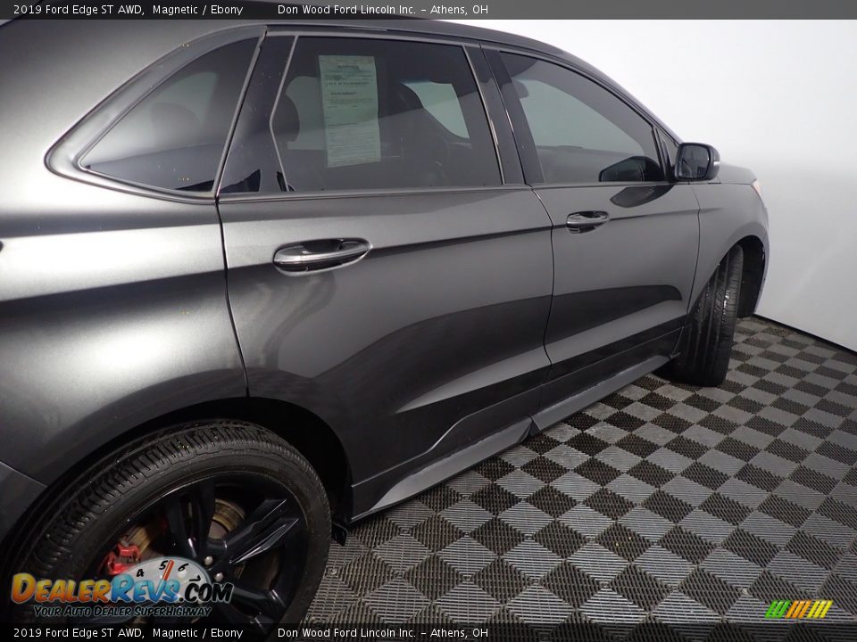 2019 Ford Edge ST AWD Magnetic / Ebony Photo #21