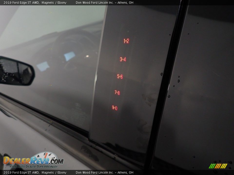 2019 Ford Edge ST AWD Magnetic / Ebony Photo #22
