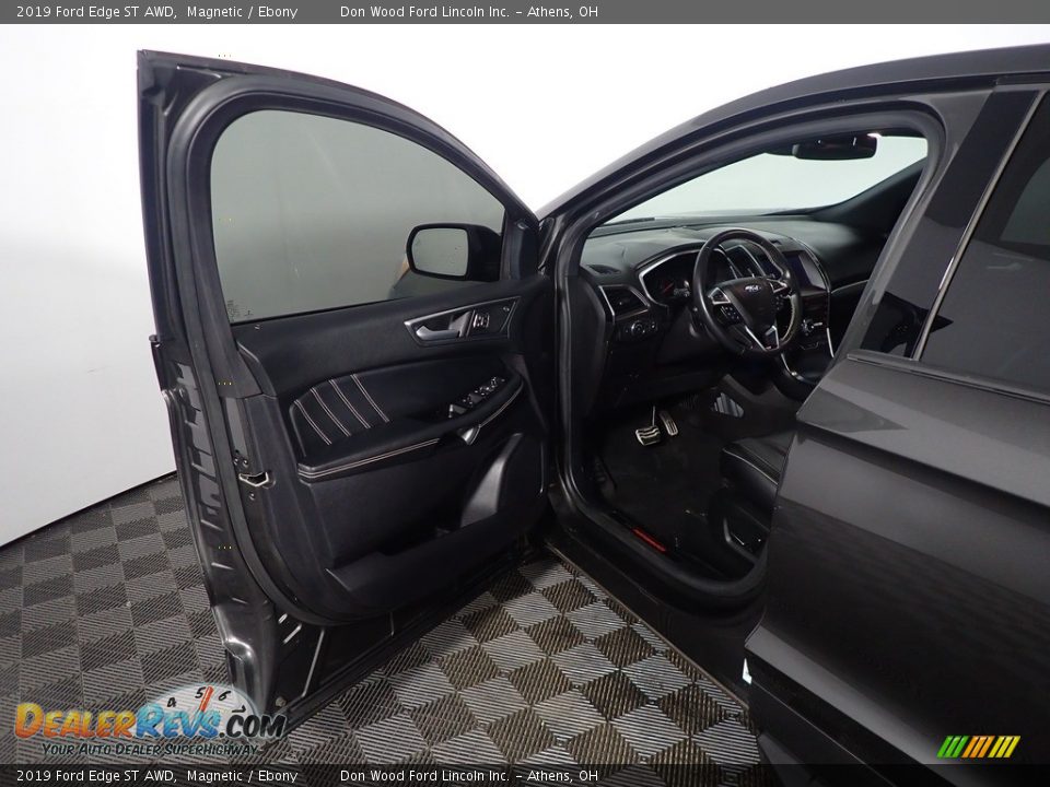 2019 Ford Edge ST AWD Magnetic / Ebony Photo #23