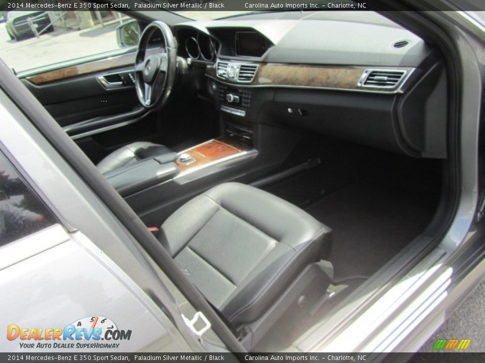 2014 Mercedes-Benz E 350 Sport Sedan Paladium Silver Metallic / Black Photo #21