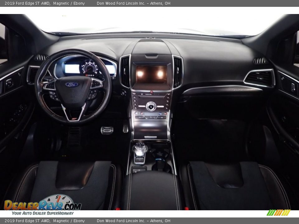 2019 Ford Edge ST AWD Magnetic / Ebony Photo #27
