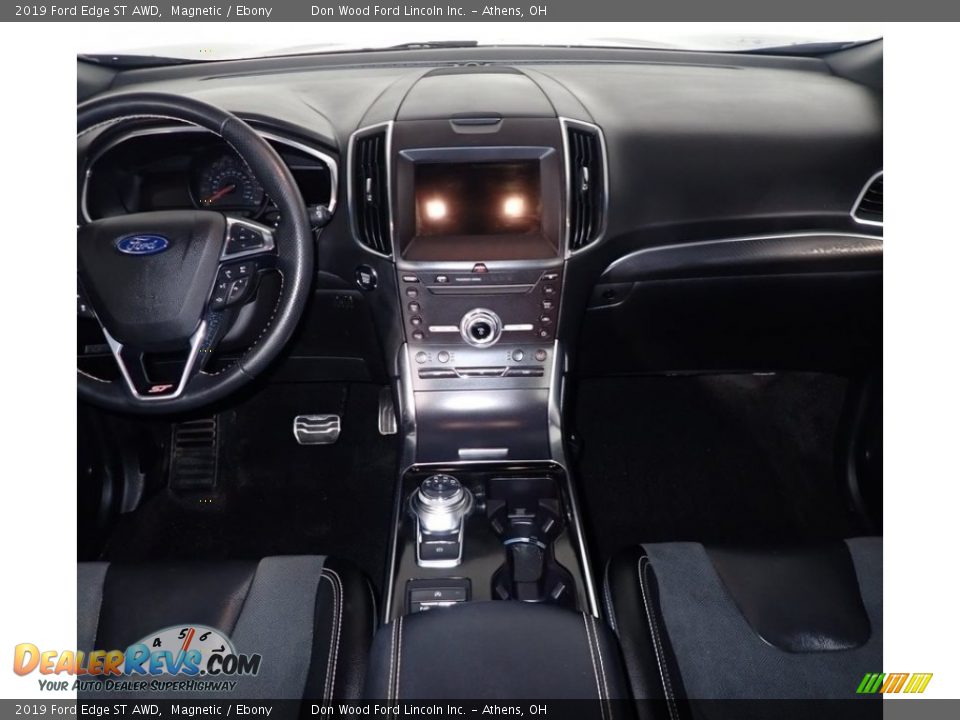 2019 Ford Edge ST AWD Magnetic / Ebony Photo #28