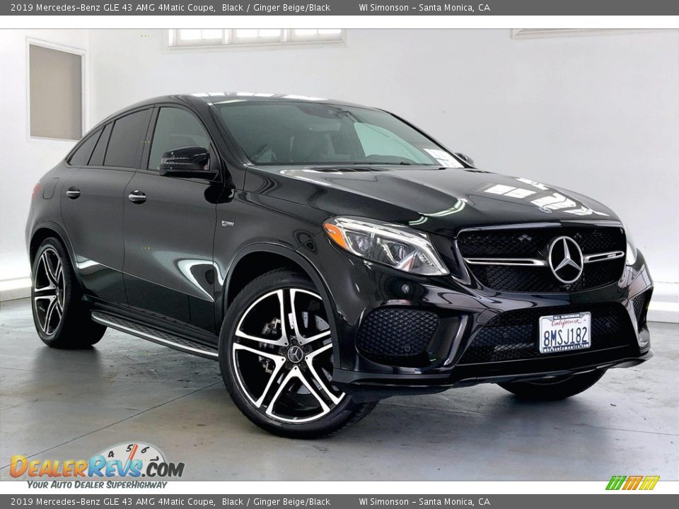 2019 Mercedes-Benz GLE 43 AMG 4Matic Coupe Black / Ginger Beige/Black Photo #33