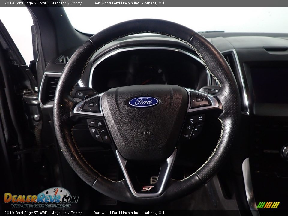 2019 Ford Edge ST AWD Magnetic / Ebony Photo #30