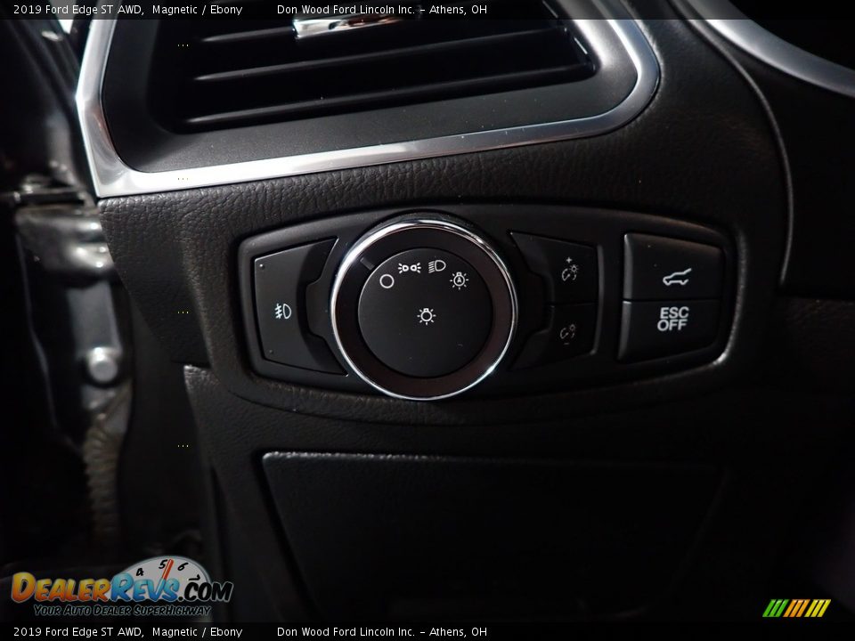 2019 Ford Edge ST AWD Magnetic / Ebony Photo #34