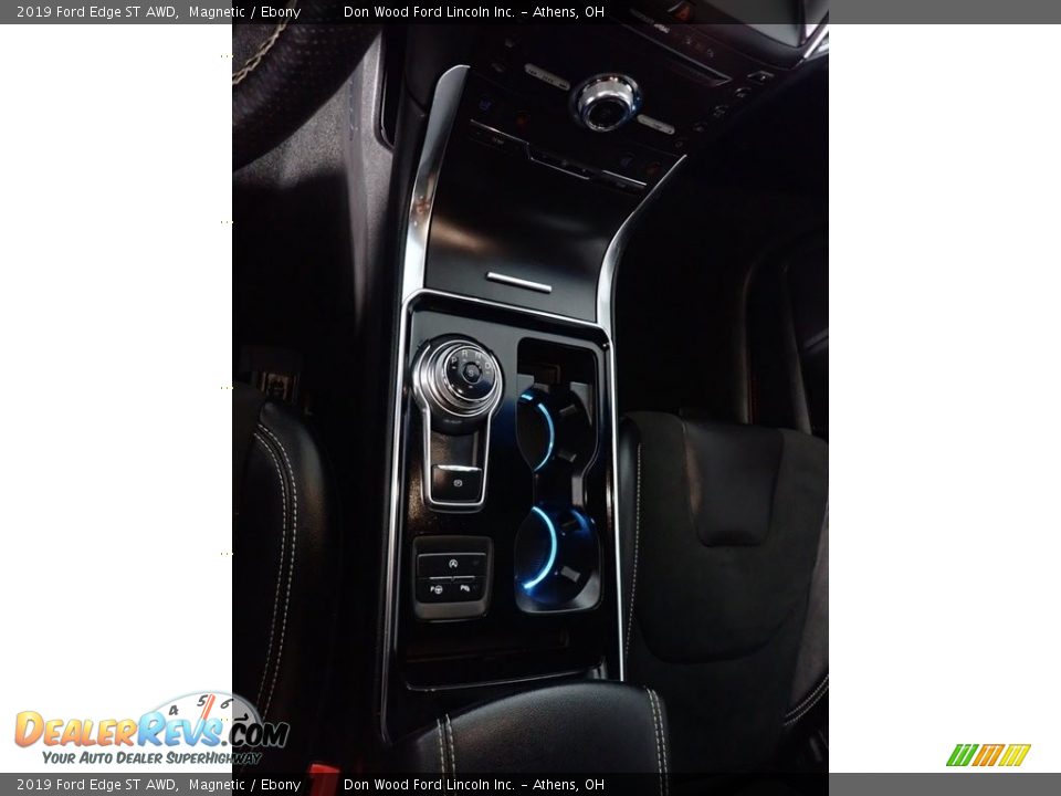 2019 Ford Edge ST AWD Magnetic / Ebony Photo #35