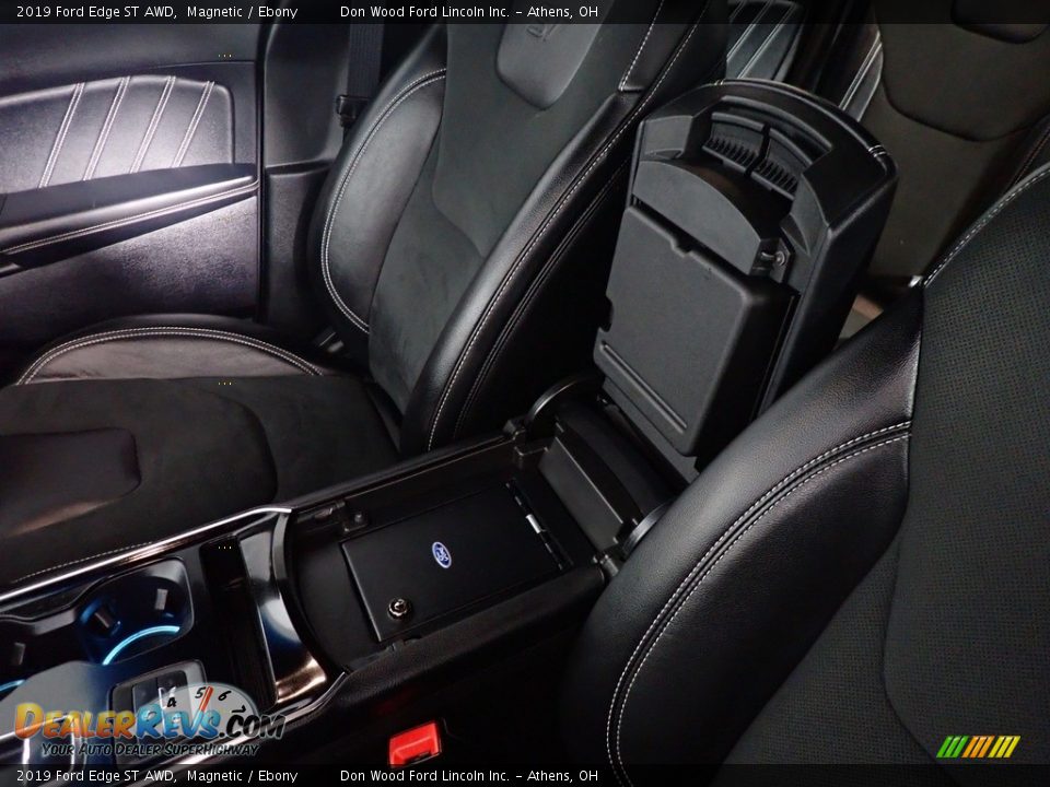 2019 Ford Edge ST AWD Magnetic / Ebony Photo #36