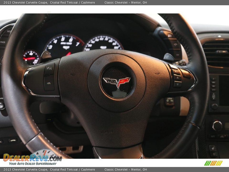 2013 Chevrolet Corvette Coupe Crystal Red Tintcoat / Cashmere Photo #8