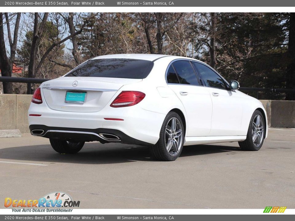 2020 Mercedes-Benz E 350 Sedan Polar White / Black Photo #5