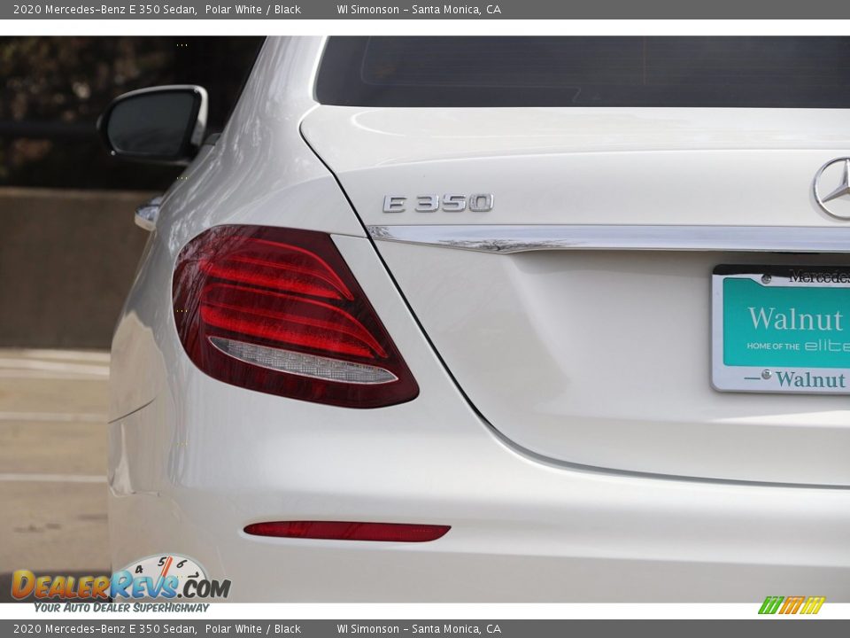 2020 Mercedes-Benz E 350 Sedan Polar White / Black Photo #8