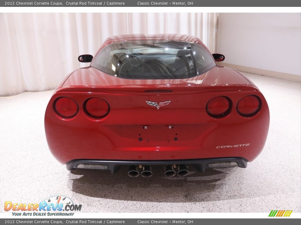 2013 Chevrolet Corvette Coupe Crystal Red Tintcoat / Cashmere Photo #19