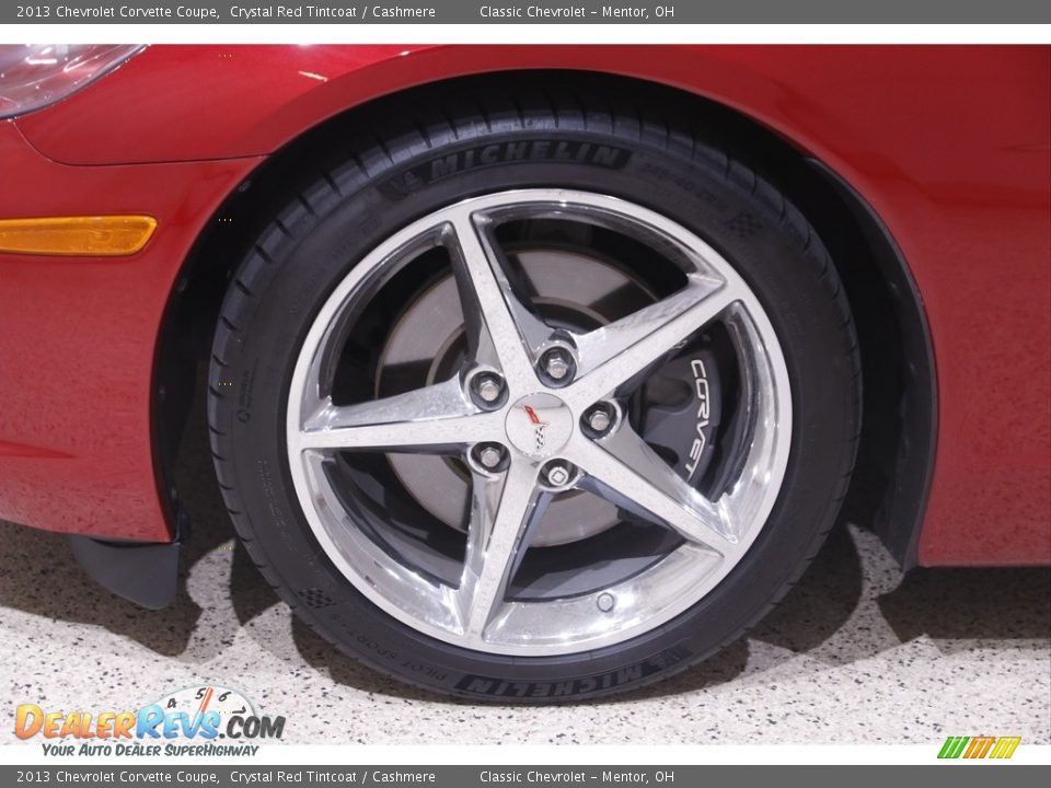 2013 Chevrolet Corvette Coupe Crystal Red Tintcoat / Cashmere Photo #22
