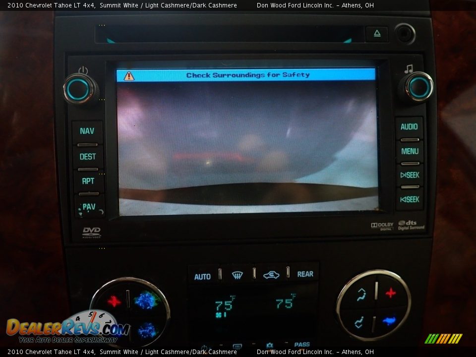 2010 Chevrolet Tahoe LT 4x4 Summit White / Light Cashmere/Dark Cashmere Photo #5