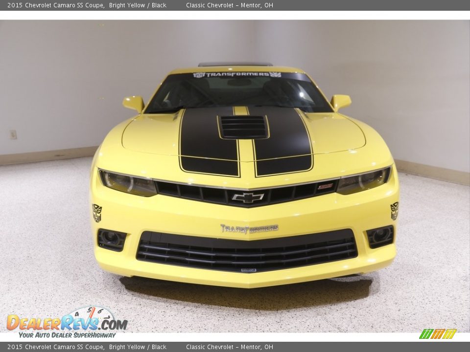 2015 Chevrolet Camaro SS Coupe Bright Yellow / Black Photo #2