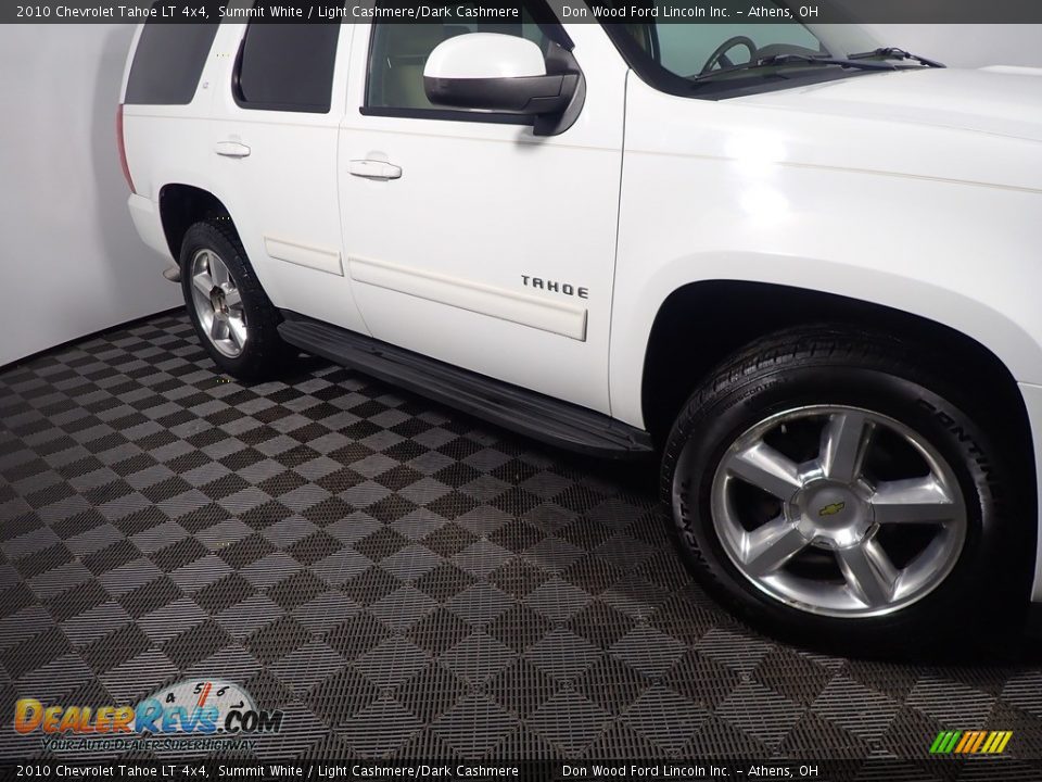 2010 Chevrolet Tahoe LT 4x4 Summit White / Light Cashmere/Dark Cashmere Photo #7