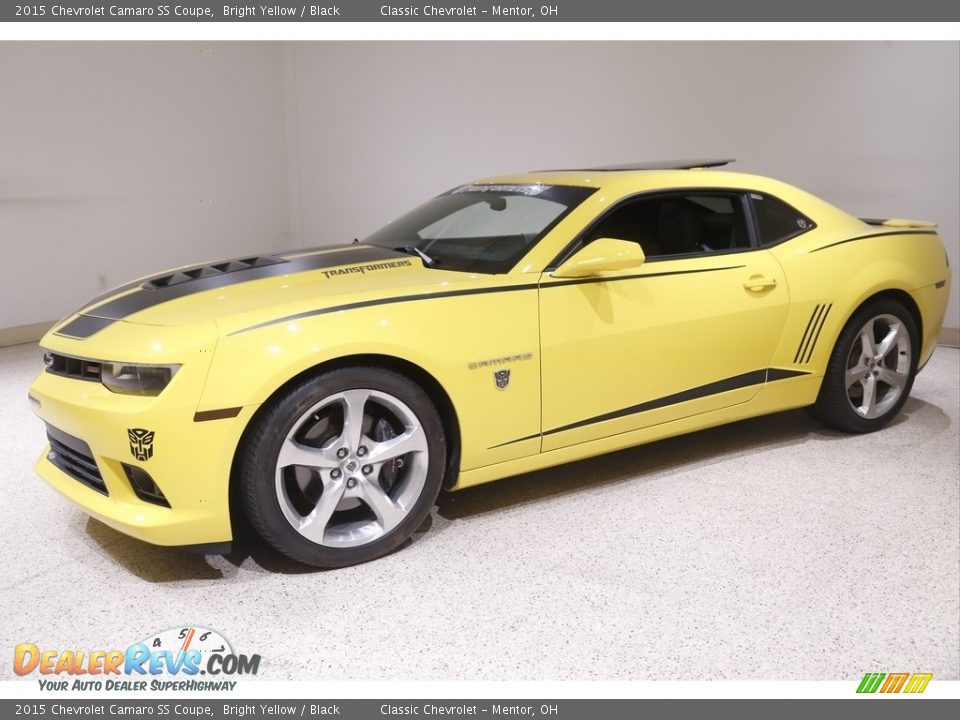 2015 Chevrolet Camaro SS Coupe Bright Yellow / Black Photo #3