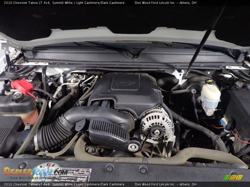 2010 Chevrolet Tahoe LT 4x4 Summit White / Light Cashmere/Dark Cashmere Photo #10