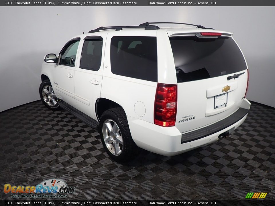 2010 Chevrolet Tahoe LT 4x4 Summit White / Light Cashmere/Dark Cashmere Photo #13