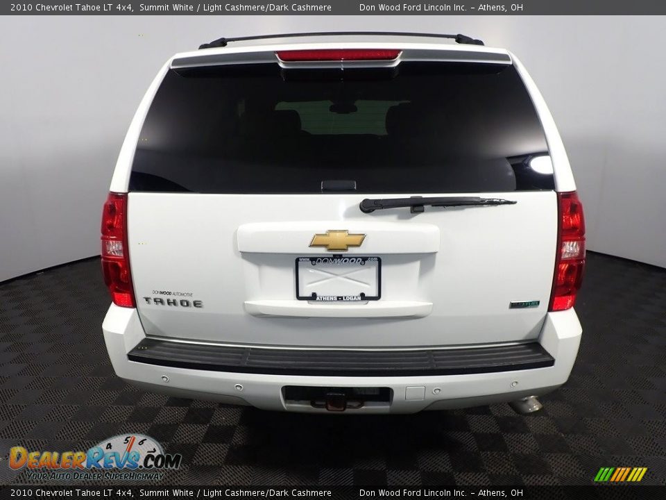 2010 Chevrolet Tahoe LT 4x4 Summit White / Light Cashmere/Dark Cashmere Photo #14