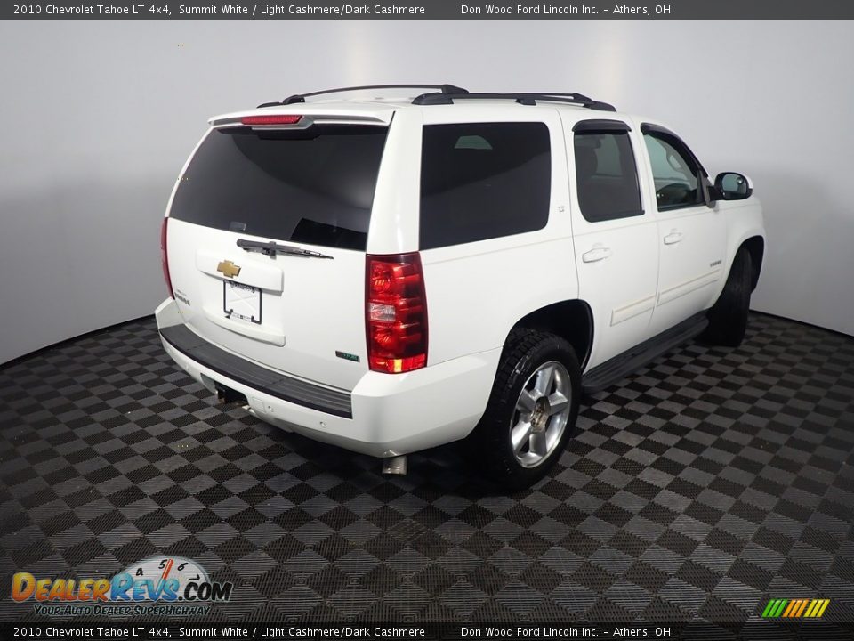 2010 Chevrolet Tahoe LT 4x4 Summit White / Light Cashmere/Dark Cashmere Photo #18