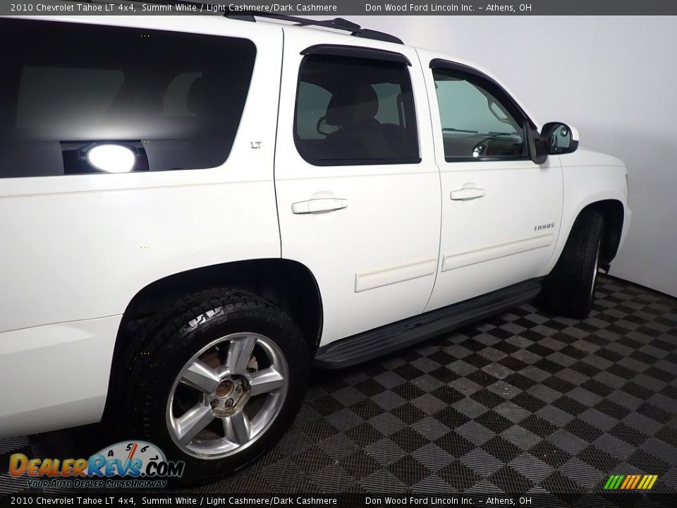 2010 Chevrolet Tahoe LT 4x4 Summit White / Light Cashmere/Dark Cashmere Photo #20